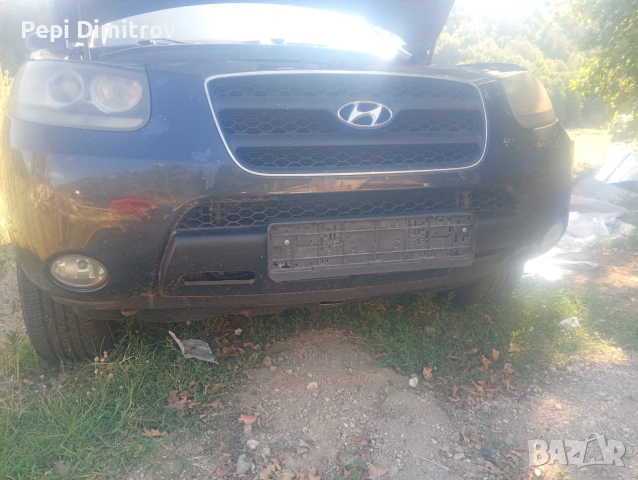 Предна броня за Hyundai Santa Fe II SUV (10.2005 - 12.2012), , снимка 6 - Части - 55227495