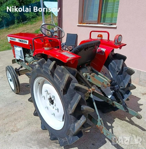 Японски трактор Yanmar YM2000, снимка 4 - Селскостопанска техника - 54929035