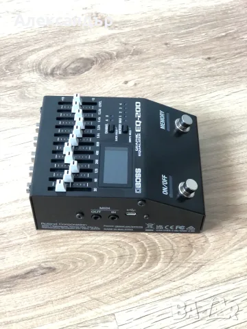 BOSS EQ-200 Graphic Equalizer, снимка 5 - Китари - 55416631