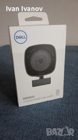 Уеб камера Делл WB3023 2K QHD 1440p / Dell webcam WB3023