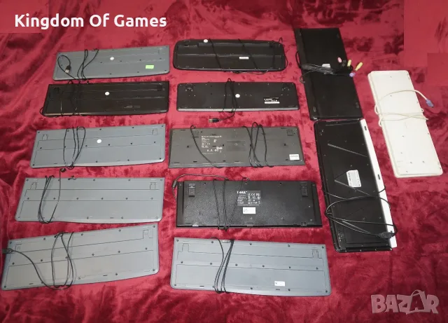 13 Клавиатури Logitech K120/Dell/Fujitsu KB410K/Gembird/Genius/A4Tech за Настолен Компютър , снимка 15 - Клавиатури и мишки - 55501007