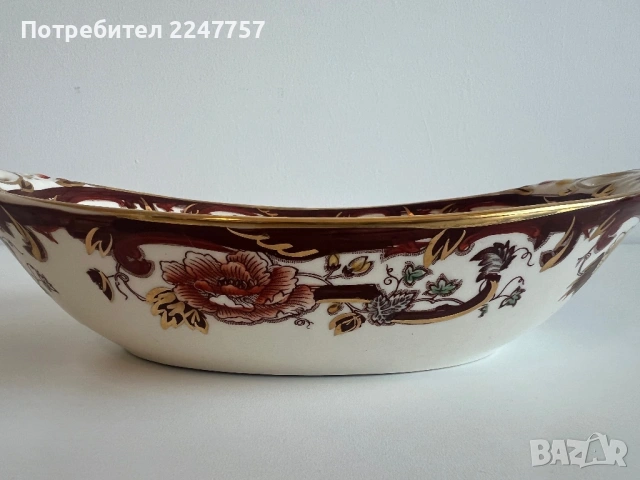 Купа порцелан Masons Brown Velvet, снимка 8 - Антикварни и старинни предмети - 54004372