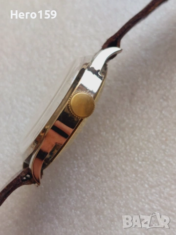 Два броя мъжки часовници;Certina automatic 27 jewels,и BASIS sport стоп секунди хронометър 1940год., снимка 5 - Мъжки - 54810116