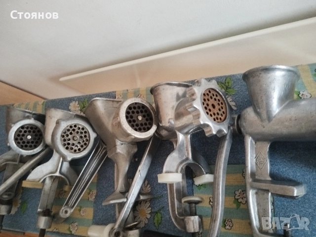 Ръчни мелачи за месо от СССР, България.Китай., снимка 2 - Други - 54534876