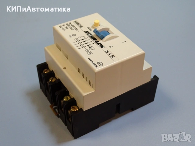 дефектнотокова защита SCHRACK 25-4-01 BX002110 current circuit breaker 25A 0.1A, снимка 3 - Резервни части за машини - 54344489