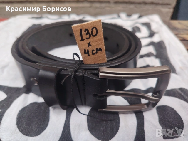 колан естествена кожа ръчна изработка , снимка 6 - Колани - 54351082