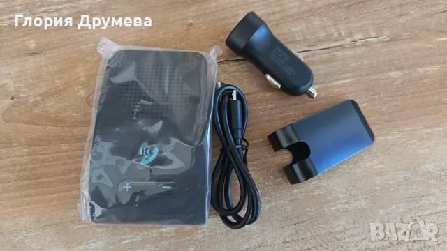 Bluetooth Hands-free за кола SP09, снимка 2 - Слушалки, hands-free - 55502894