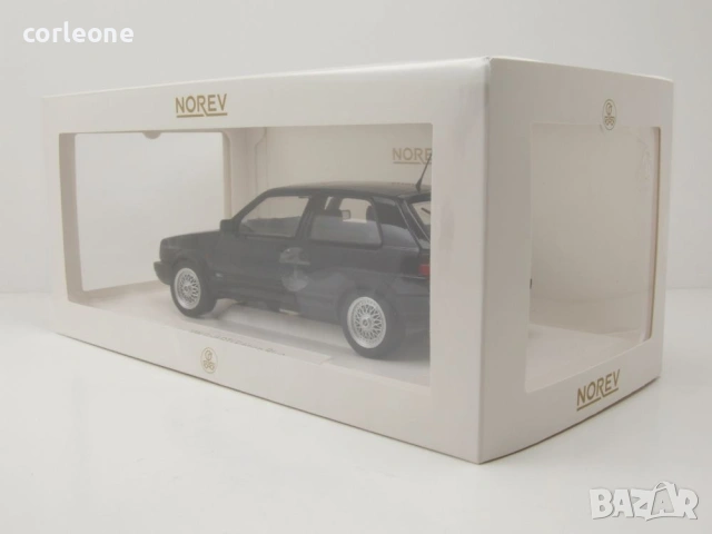 VW Golf 2 GTI Edition 1991 - мащаб 1:18 на Norev моделът е нов в кутия, снимка 11 - Колекции - 54855120