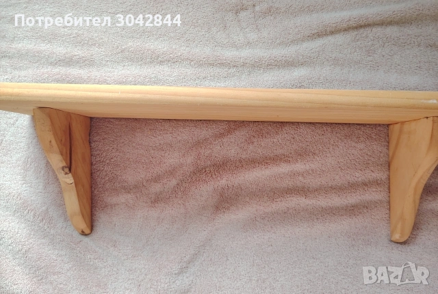 2 полици от чам, снимка 2 - Етажерки - 55281777