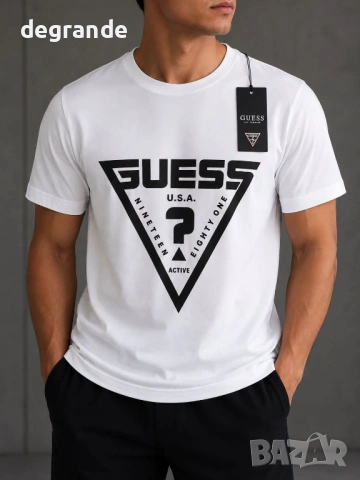 ♣️Мъжки Тениски Nike Guess, снимка 2 - Тениски - 54941121