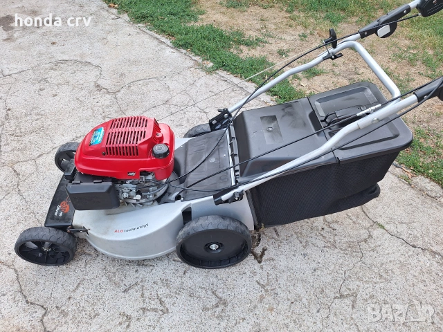 Косачка Honda 5.5к.с. 53см самоходна алуминиева мулчираща с кош, снимка 15 - Градинска техника - 55244830