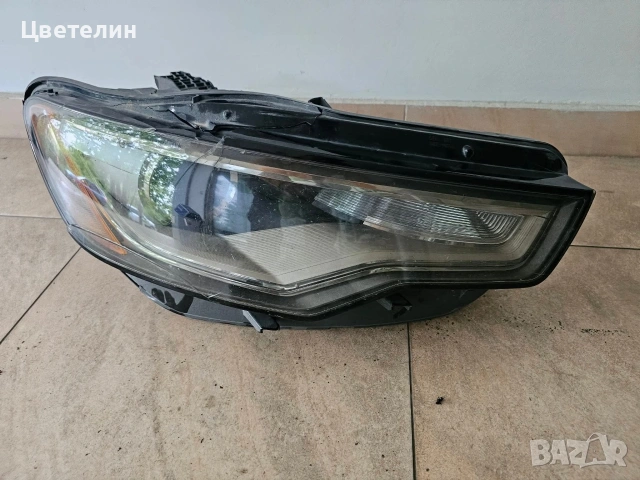 Десен фар USA Audi A6 C7 xenon desen far ауди а6 ц7, снимка 2 - Части - 54488618