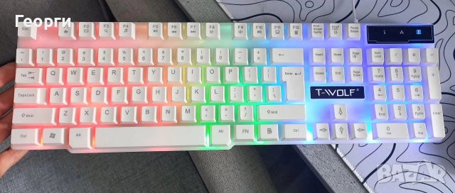 Gaming RGB Клавиатура и мишка , снимка 2 - Клавиатури и мишки - 54955430