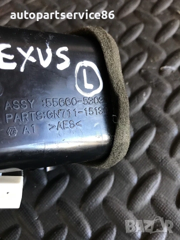 Ляв въздуховод на таблото за Lexus Is220 2.2 D (2003-2009) 55660-53030, снимка 3 - Части - 55034603