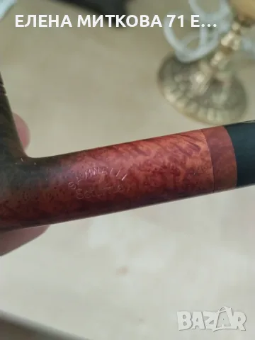 Маркова италианска лула от бриар Savinelli Saturnia 114 ks, снимка 9 - Лули - 55349931