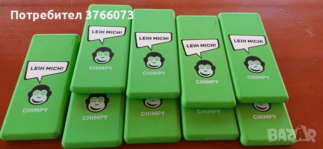 Портативна батерия Chimpy , снимка 4 - Резервни части за телефони - 54809367