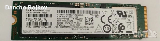 SSD M.2 512GB, снимка 3 - Твърди дискове - 55086386