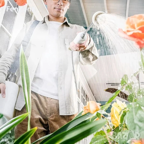 Пръскачка с батерия 2200 Mah, налягане, 5L с вградена батерия, снимка 9 - Напояване - 54187985