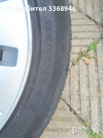 Джанти BMW 16" 5x120 с гуми 195/55/16, снимка 6 - Гуми и джанти - 55697269