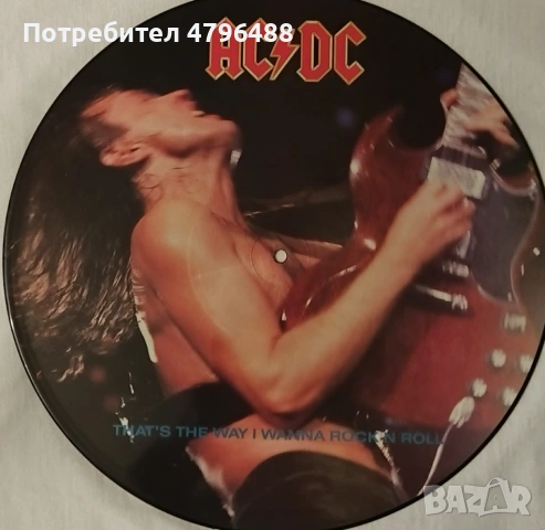 12" Макси сингъл на AC/DC, Picture Vinyl