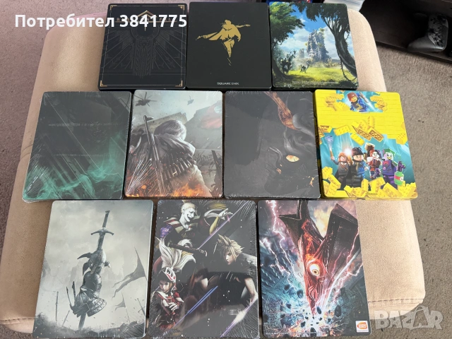 Комплект от 10 нови метални кутии , снимка 2 - Игри за PlayStation - 55092419