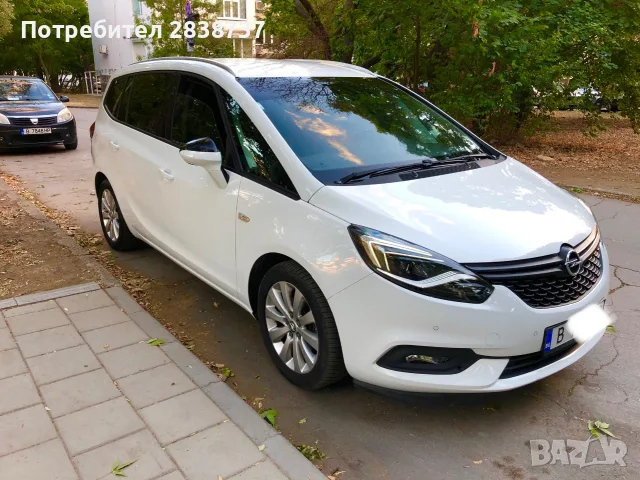 2017 Opel Zafira tourer 7 места 200к.с 1.6 турбо много добро състояние, снимка 2 - Автомобили и джипове - 55469369