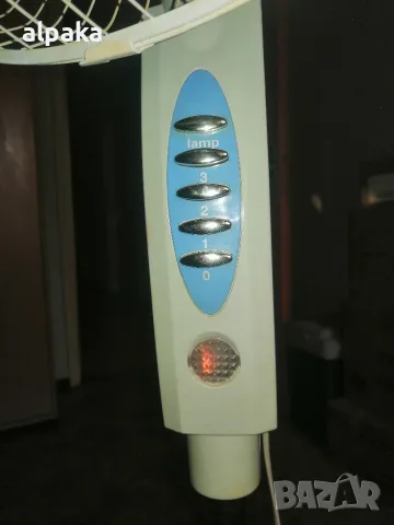 Стоящ вентилатор db-tronic SUPERWIND – работещ, снимка 4 - Вентилатори - 55674882