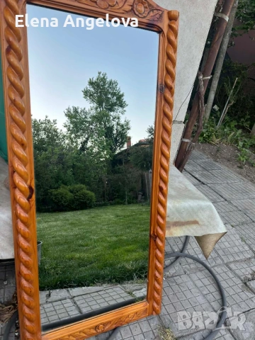 Огледало, дърворезба, снимка 12 - Други - 54335740