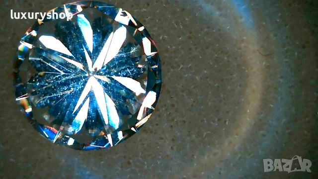 Диамант, Moissanite Brilliance, със сертификат, гравиран номер на камъка -50 ЕВРО - 2 карата, снимка 10 - Бижутерийни комплекти - 55082781