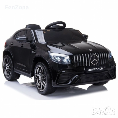 Акумулаторен джип Mercedes GLC63 COUPE 4X4 с меки гуми 12V, снимка 6 - Други - 54972496