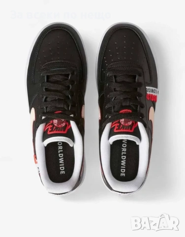 Оригинал! NIKE Air Force 1 Lv8 1 Gs Shoes Black дамски сникърси, снимка 3 - Маратонки - 54326002