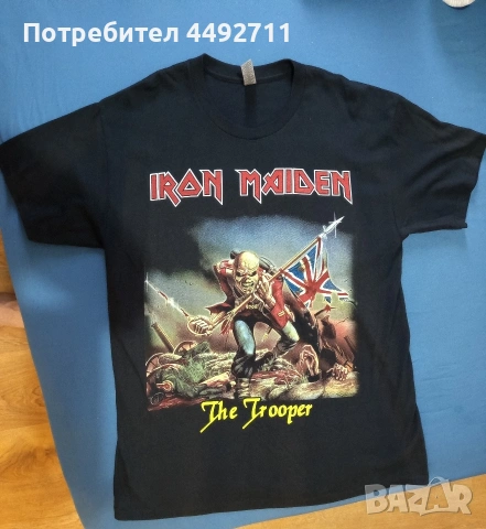 Продавам нова фланелка на IRON MAIDEN 