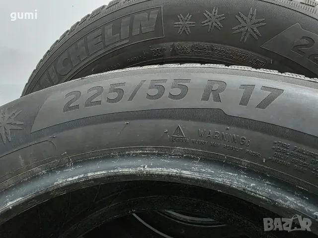 4бр зимни гуми 225/55/17 MICHELIN L06331 , снимка 6 - Гуми и джанти - 55453751
