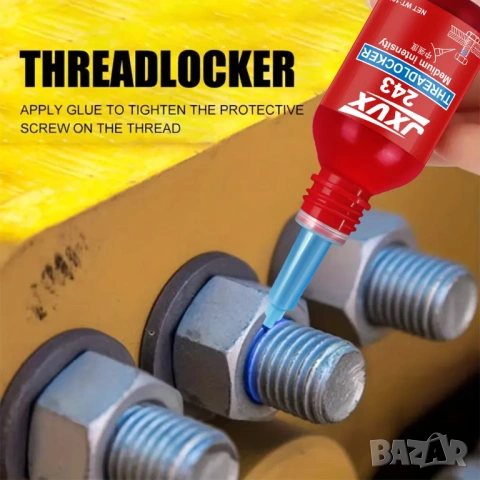 243 Thread Locker 50ml – Фиксатор за резби, снимка 3 - Друга електроника - 54594852
