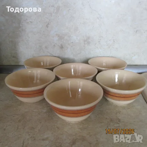 керамични купички, снимка 2 - Сервизи - 55299399