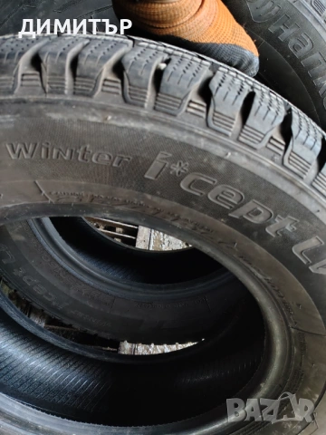 2бр.зимни гуми HANKOOK 215 65 16C DOT22 цена за брой, снимка 6 - Гуми и джанти - 53968124
