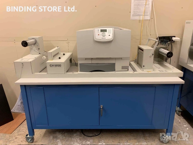 Primera CX1200 Digital Color Label Press – индустриална ролна машина за пълноцветен печат на етикети