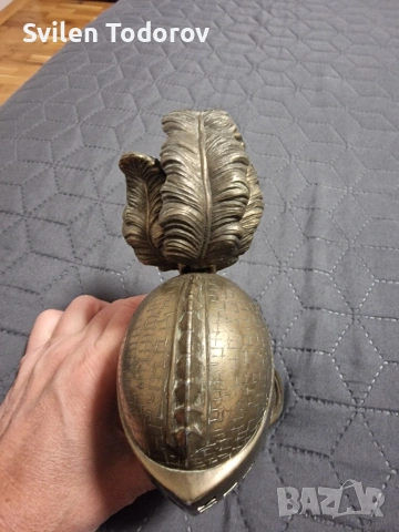 Шлем на рицар , снимка 3 - Статуетки - 54098653