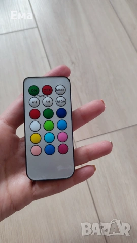 Лед нощна лампа, Led lamp - сменящи се цветове, цветна светлина, снимка 8 - Други - 54031372