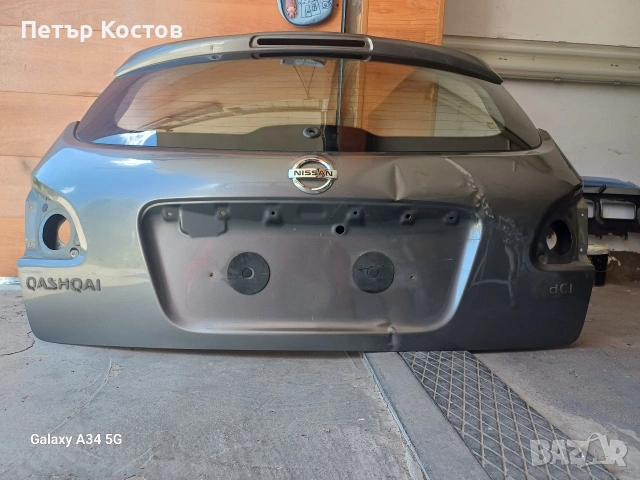 Заден капак за Nissan Qashqai I SUV (12.2006 - 04.2014 , снимка 3 - Части - 55106231