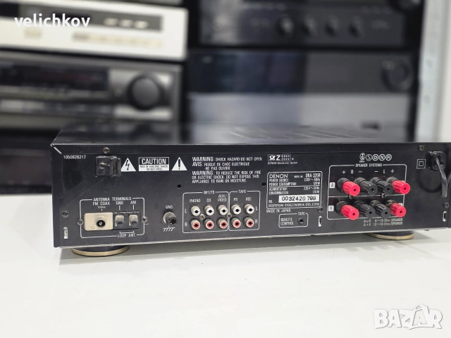 🚀🔥🇯🇵 ЧИСТ ЯПОНСКИ ЗВУК! Стерео Ресийвър Denon DRA-325R – Аудиофилски Класик! 🔥🇯🇵🚀, снимка 6 - Ресийвъри, усилватели, смесителни пултове - 55006398