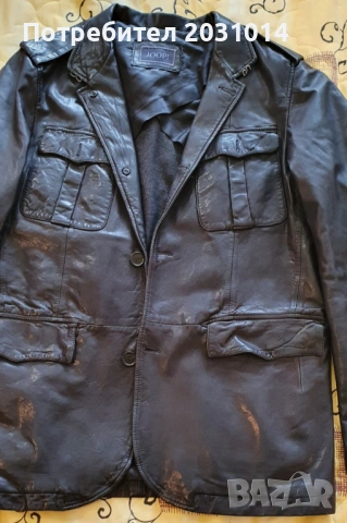 Мъжко яке естествена кожа , снимка 6 - Якета - 54298947