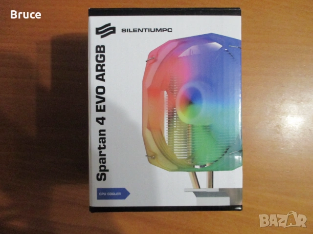 Охлаждане Spartan 4 EVO ARGB сокет АM4-Am5