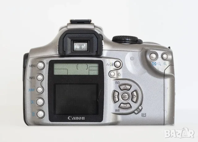 Canon EOS 300D с обектив Canon EF-S 18-55 mm f/3.5-5.6, снимка 4 - Фотоапарати - 55545684