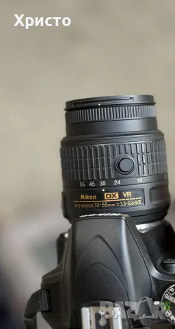 Цифров фотоапарат Nikon D3300 DSLR 24.2MP + 2 NIKKOR VR ОБЕКТИВА + Статив + Чанта, снимка 6 - Фотоапарати - 55656999