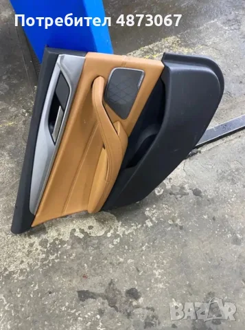 Bmw G30 кожен салон, снимка 5 - Части - 55326104