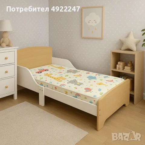 Детско Дървено Легло 