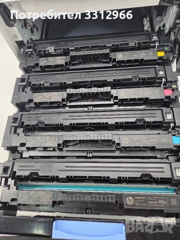 Лазерен цветен принтер HP LaserJet Pro, M454dw, Мрежа, Wireless, Duplex, A48, снимка 4 - Принтери, копири, скенери - 55427741