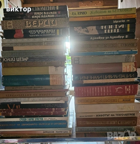 над 310 книги-150 €