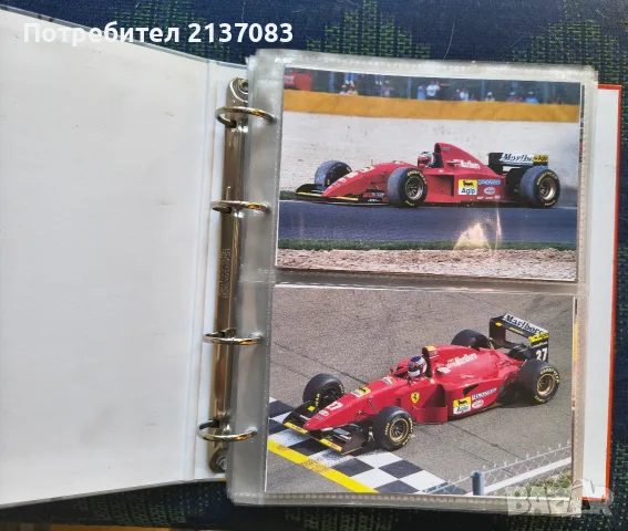 Албум Ferrari оригинален, без забележки, снимка 6 - Колекции - 55681309